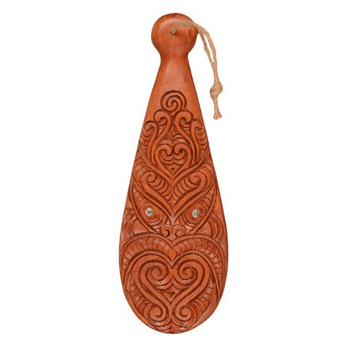 Small Patu with Face Carving (11 x 32 x 1cm)