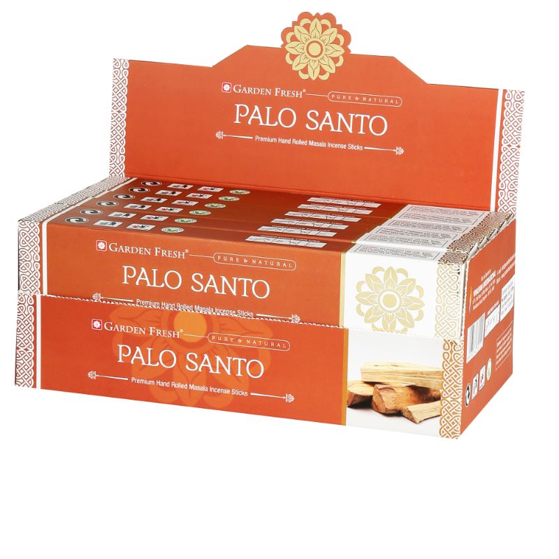 Incense -Garden Fresh  PALO SANTO 15G (12 Packets)