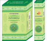 Incense - AYURVEDIC PATCHOUL (12 Packets)