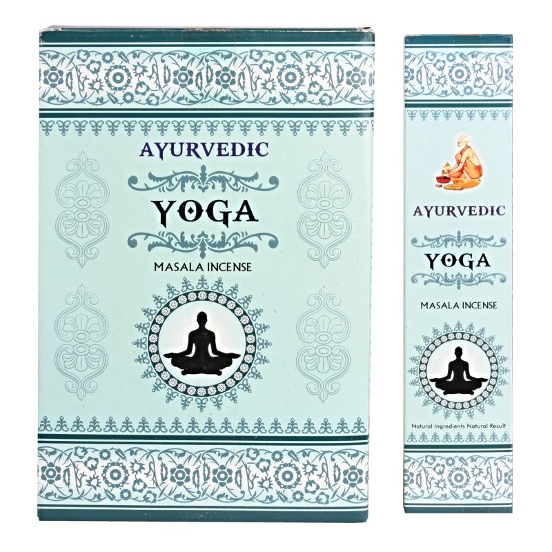 Incense - AYURVEDIC YOGA (12 Packets)
