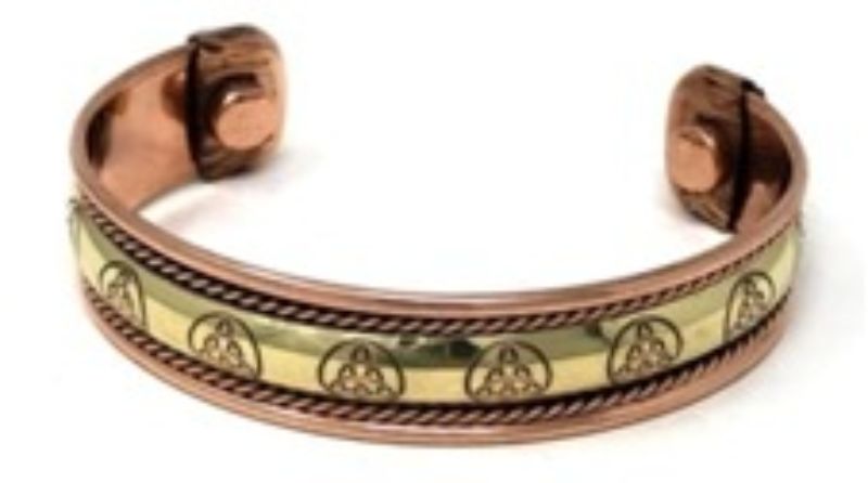 Magnetic Bracelet - Triquetra (Copper)