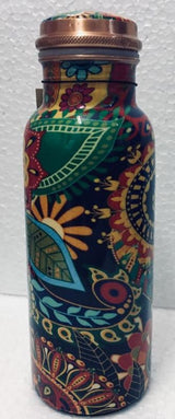 Ayurveda Bohemian Bottle - Copper (750ml)