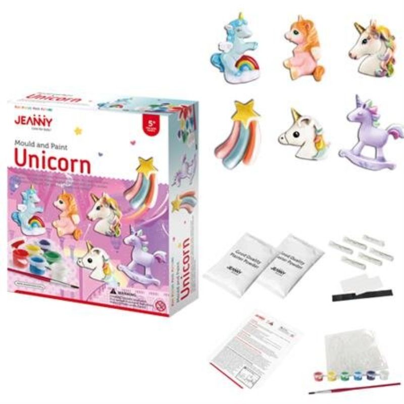 Mould & Paint Unicorn   Kit - Jeanny
