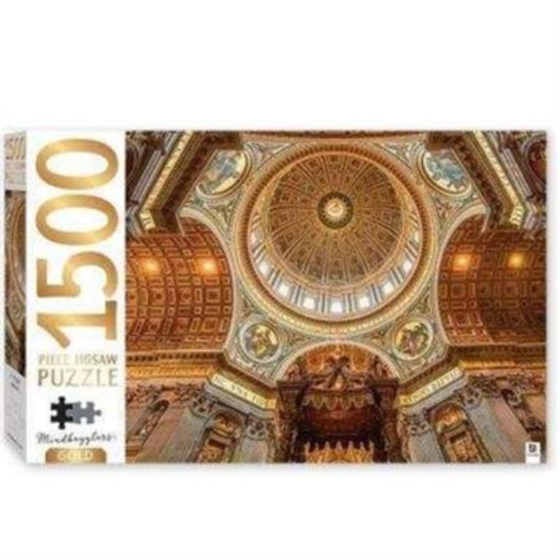 Jigsaw Puzzle - Mindbogglers Gold  St.Peters Basilica (1500pc)