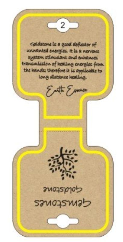 Tumblestone Pendant - Goldstone (Set Of 3)