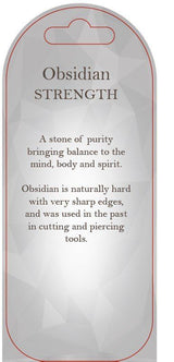 Bracelet - Black Obsidian (Set Of 3)