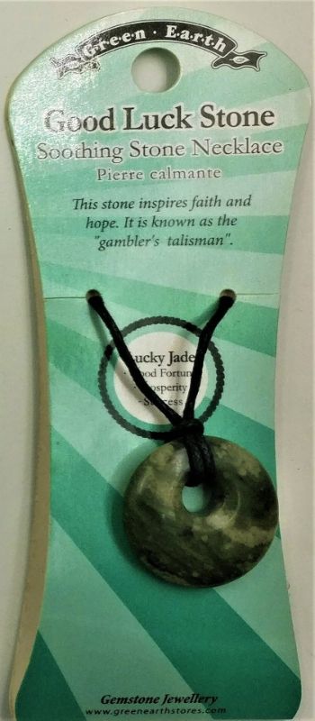 Crystal Donut Pendant - Lucky Jade (Set Of 3)