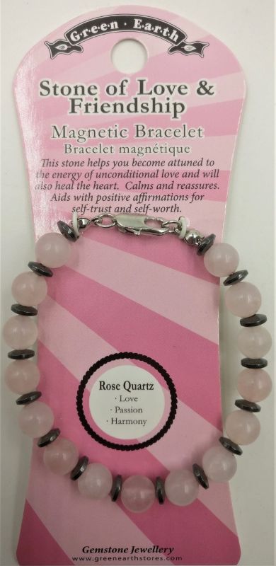Bracelet - Crystal  Rose Quartz (Set Of 3)