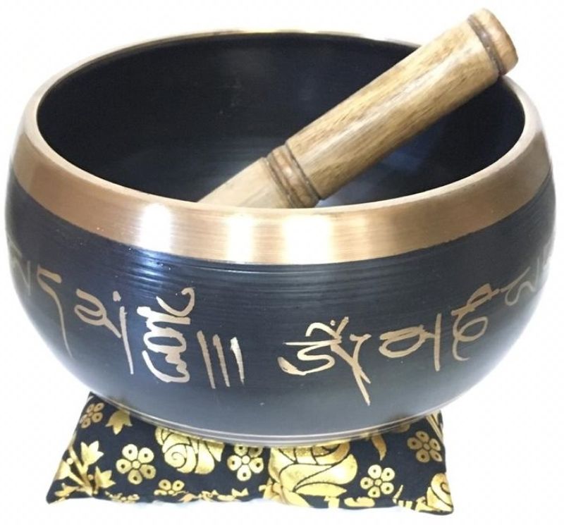 Singing Bowl - Small 10.15cm (Black)