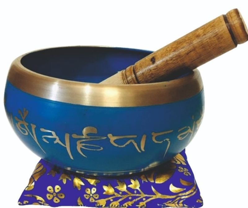 Singing Bowl - Medium 14cm (Blue)