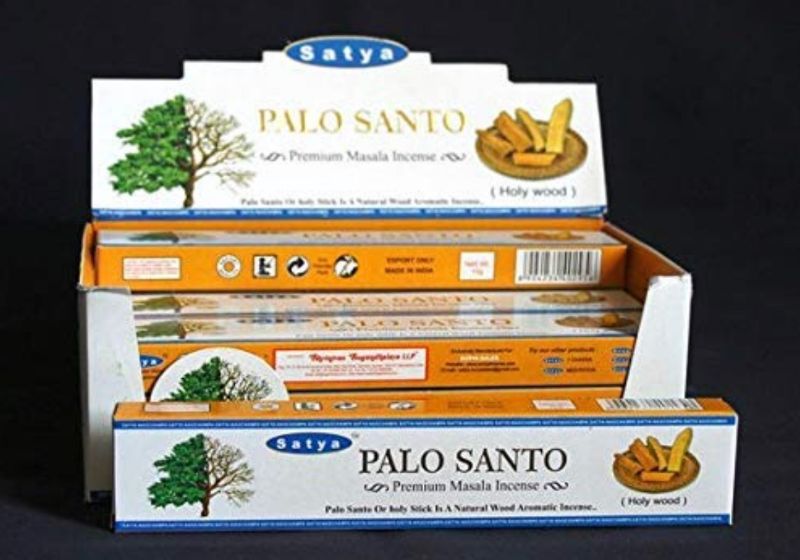 Incense - Sathya Nag PALO SANTO 15G (12 Packets)