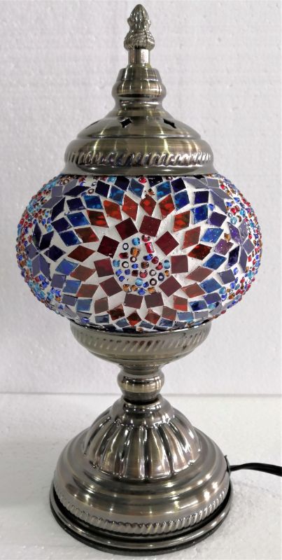 Turkish Mosaic Lamp - Multicolour (28.5cm)
