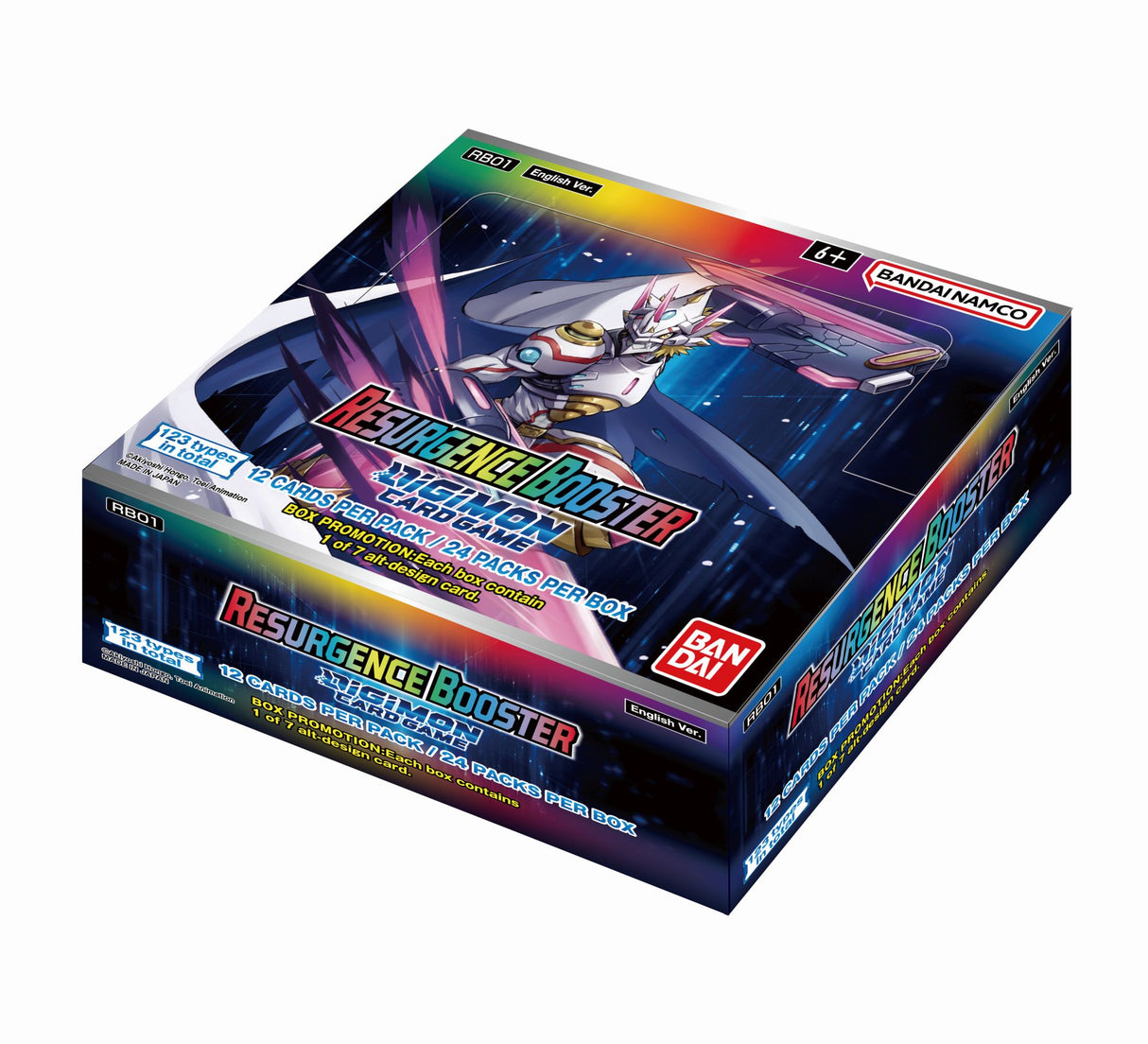 Digimon Card Game - Reboot Booster Display - Resurgence [RB01]