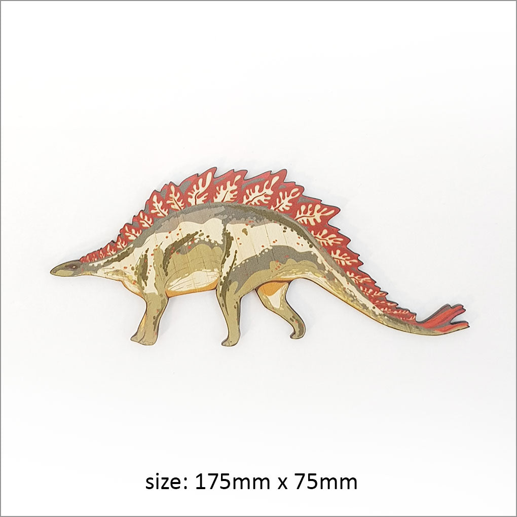 Pine Wall Art: Dinosaurs Set