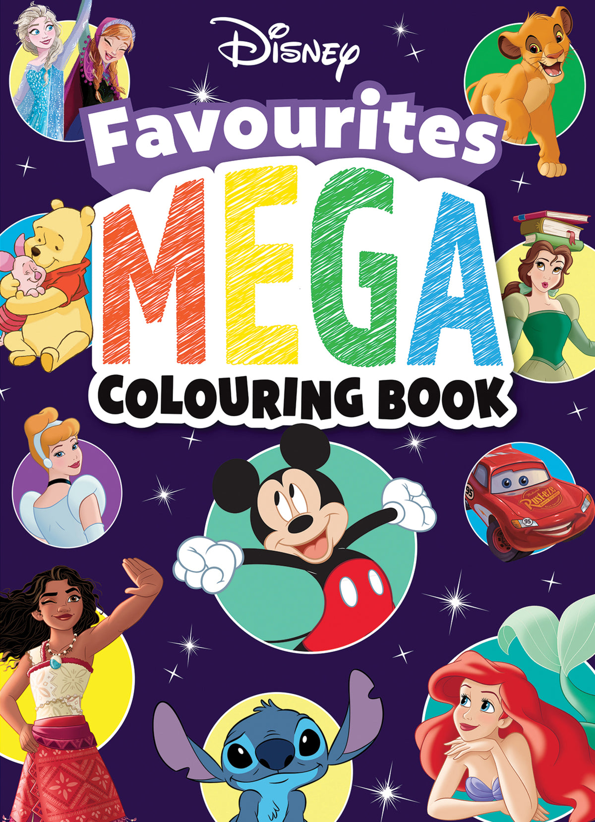 Disney Favourites: Mega Colouring Book