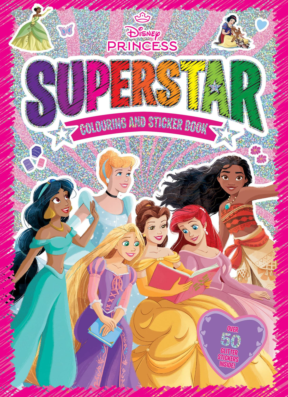 Disney Princess: Superstar Colouring and Sticker Book