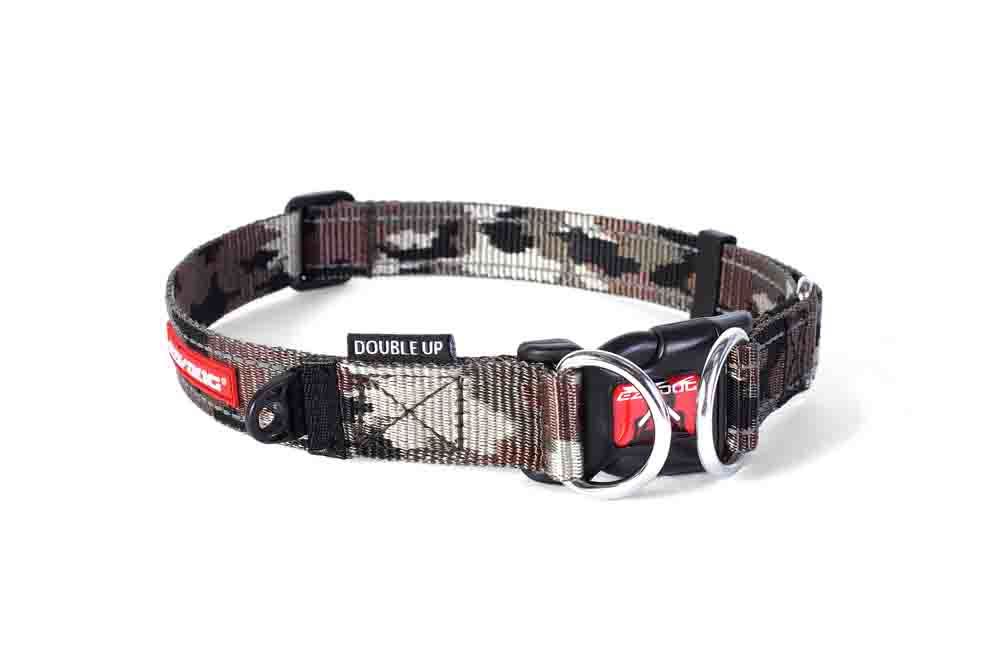 Ezy Dog Collar Double Up - Medium - Camo