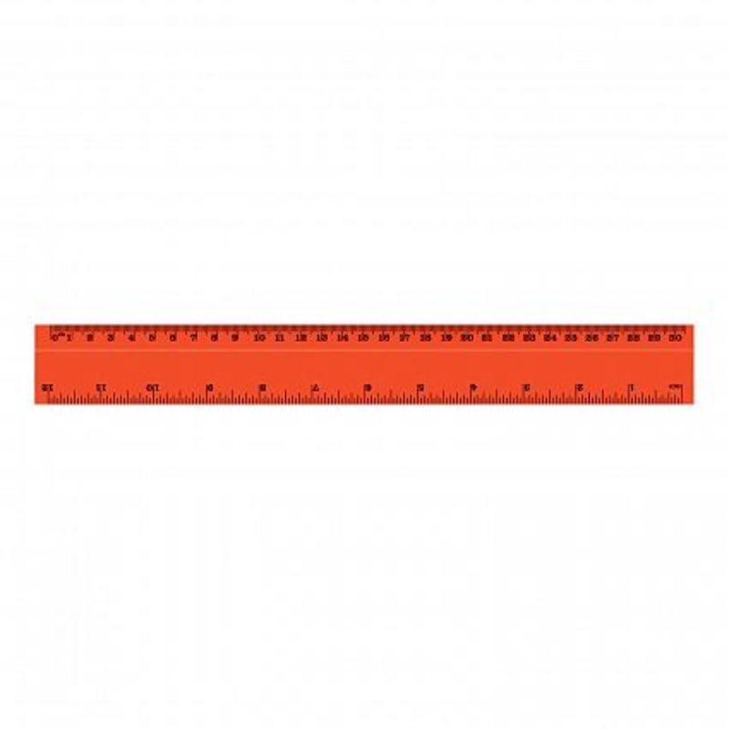 Flip Ruler - Orange 30cm (Set of 50)