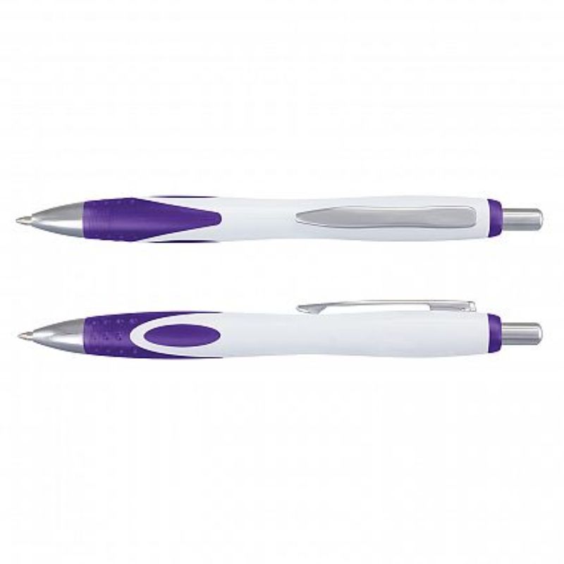 Neo Pen - White / Purple (Set of 100)