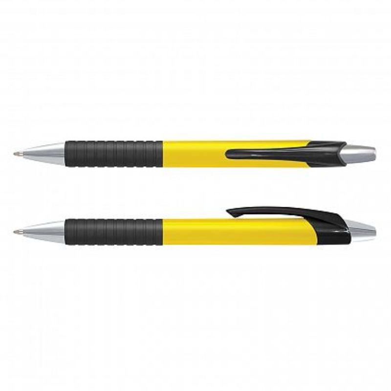 Cleo Pen - Coloured Barrel Yellow (Set of 100)