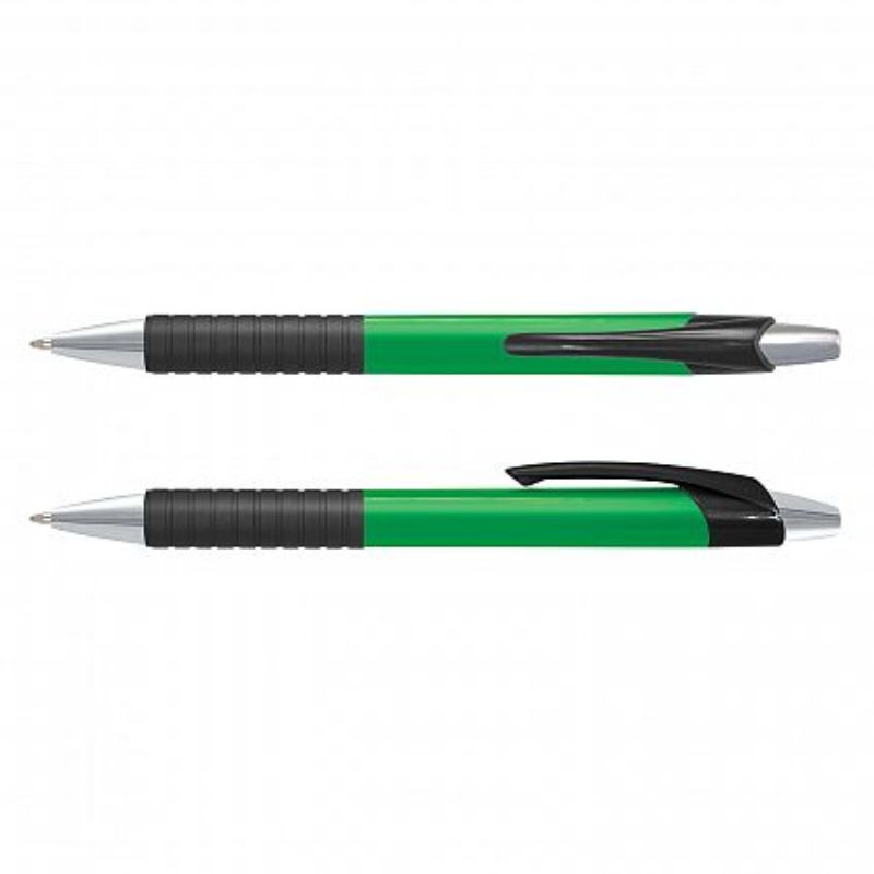 Cleo Pen - Coloured Barrel Green (Set of 100)