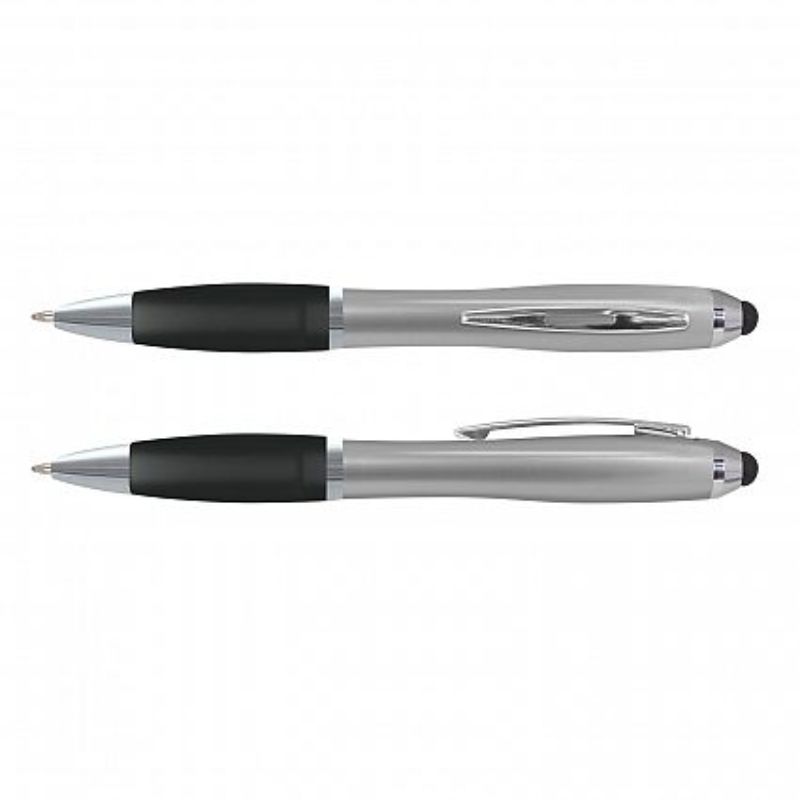 Vistro Stylus Pen - Classic Silver / Frosted Black (Set of 100)