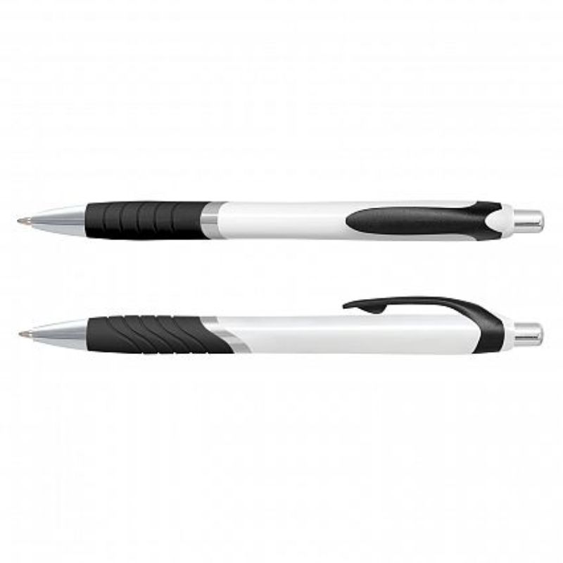 Jet Pen -  Coloured Barrel White (Set of 100)