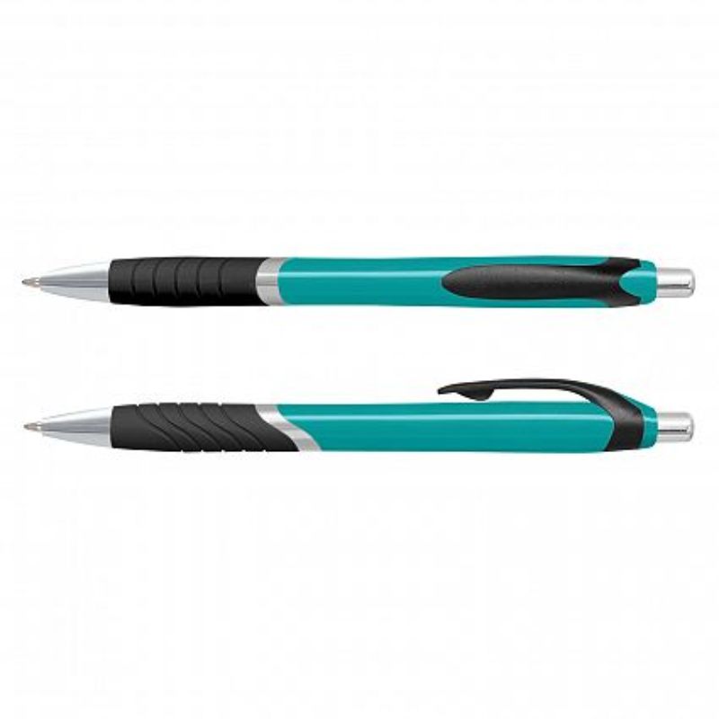 Jet Pen -  Coloured Barrel Teal (Set of 100)