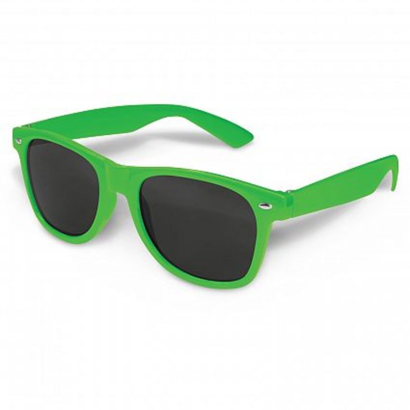 Malibu Premium Sunglasses - Bright Green (Set of 30)