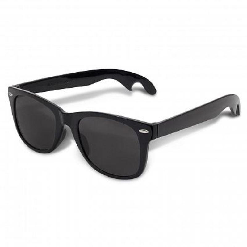 Malibu Sunglasses - Bottle Opener Black (Set of 30)