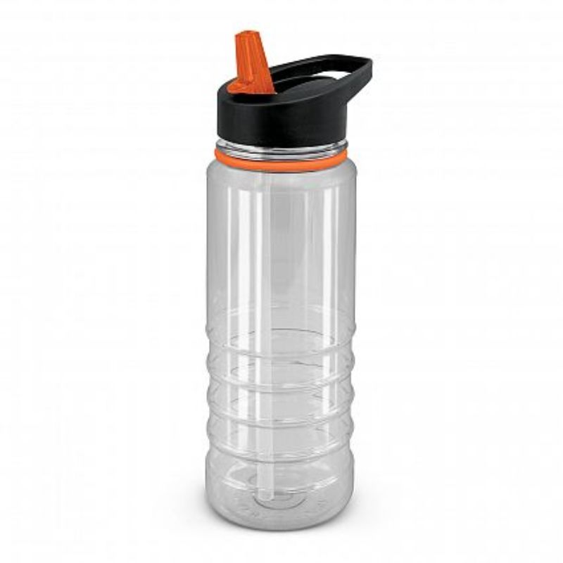 Triton Elite Bottle - Clear / Orange (Set of 12)