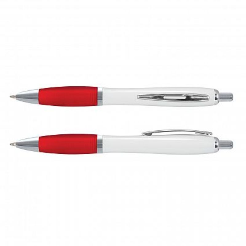 Vistro Pen - White / Red (Set of 100)