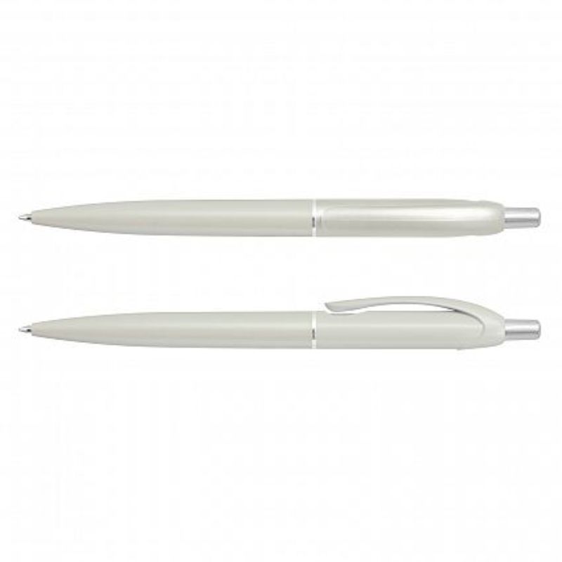 Gem Pen - Metallic White (Set of 100)