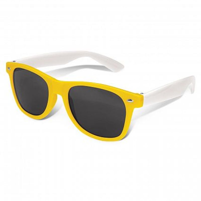 Malibu Premium Sunglasses - Yellow White Arms (Set of 30)