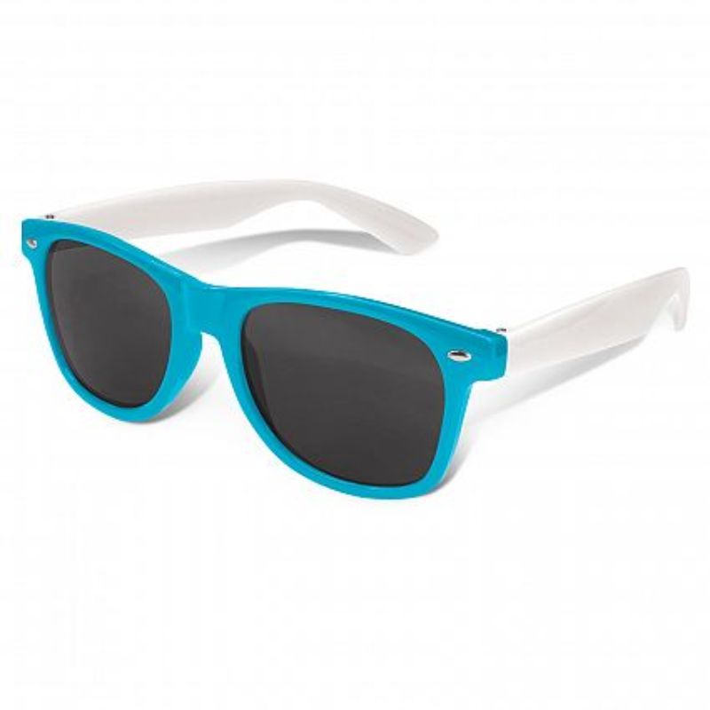 Malibu Premium Sunglasses - Light Blue White Arms (Set of 30)
