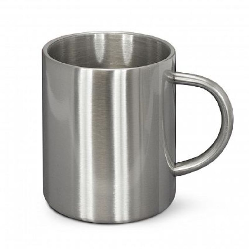 Thermax Coffee Mug - Silver (Set of 6)