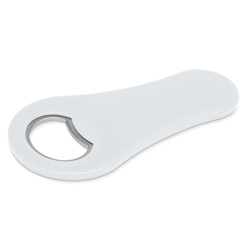 Max Magnetic Bottle Opener - White (Set of 50)