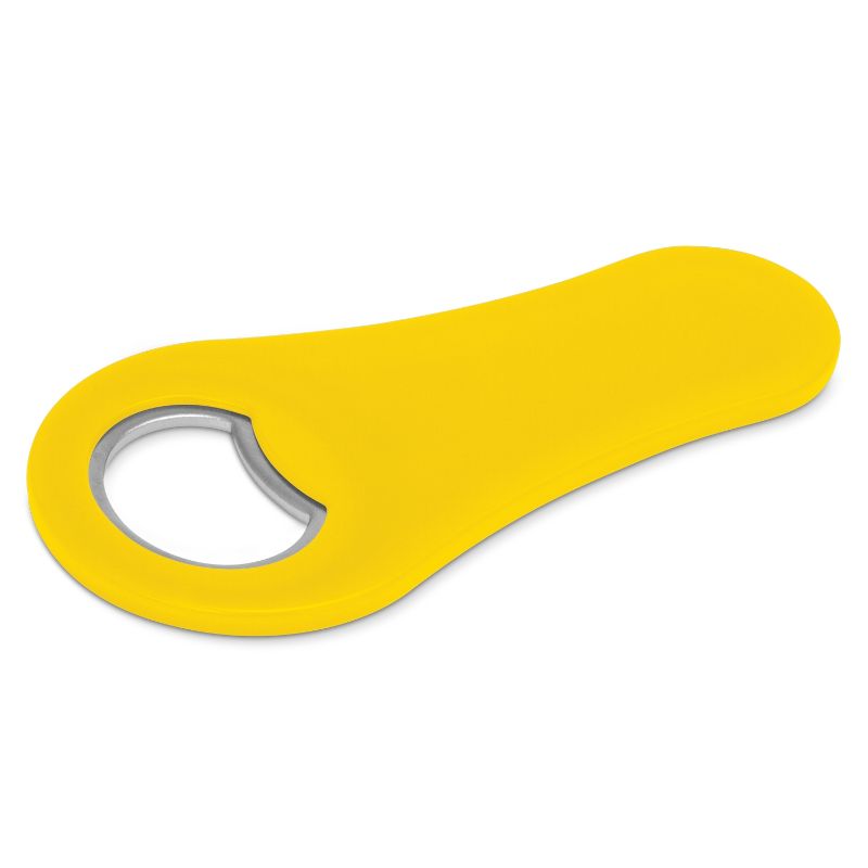 Max Magnetic Bottle Opener - Yellow (Set of 50)