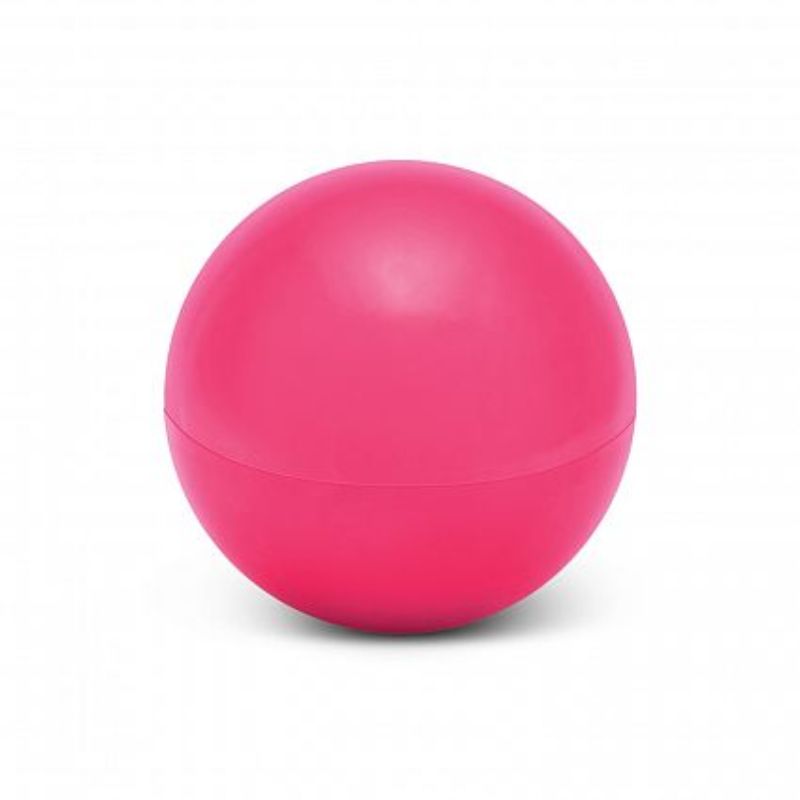 Zena Lip Balm Ball - Pink (Set of 50)