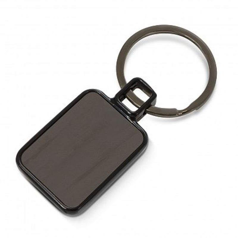 Astina Key Ring - Gunmetal / Black (Set of 30)