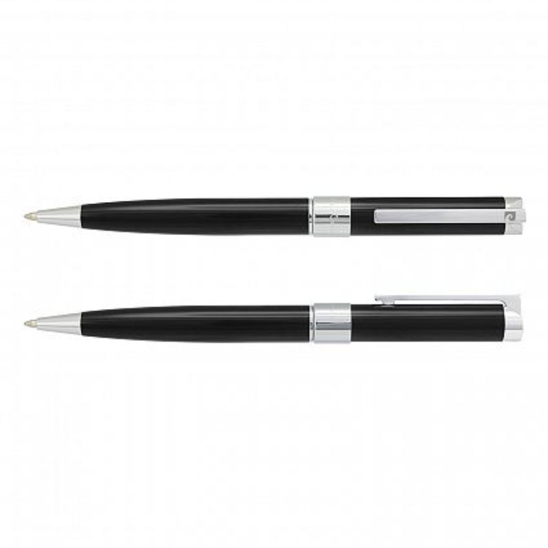 Pierre Cardin Noblesse Pen - Black / Silver (Set of 3)