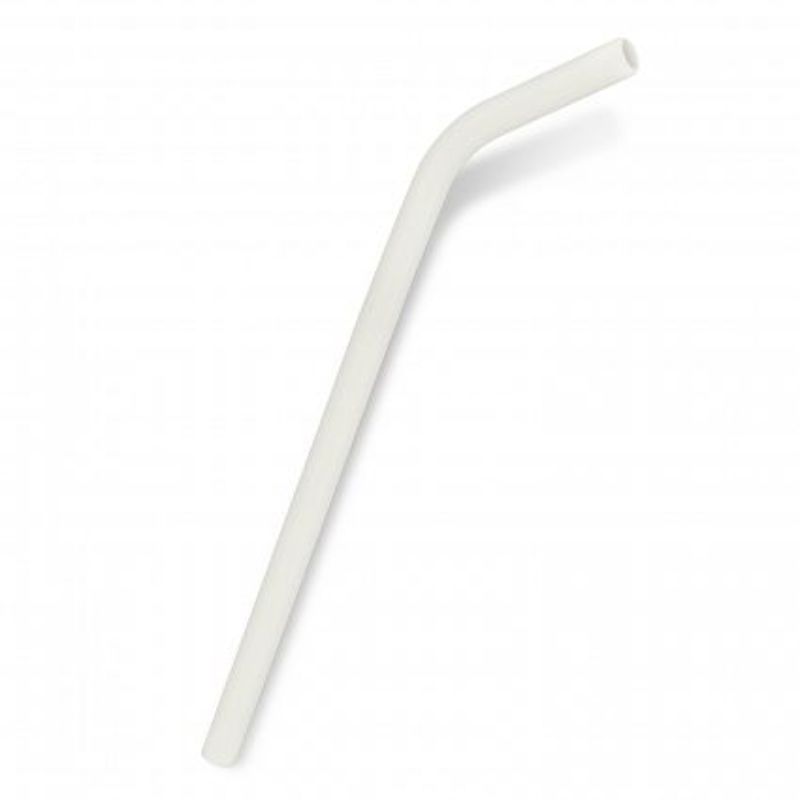 Silicone Straw - White (Set of 30)