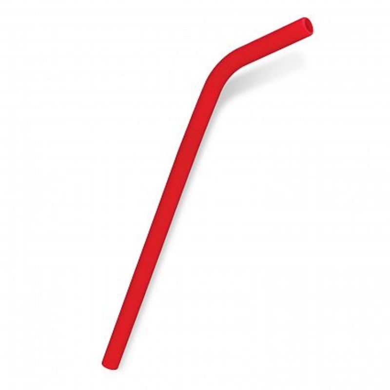 Silicone Straw - Red (Set of 30)
