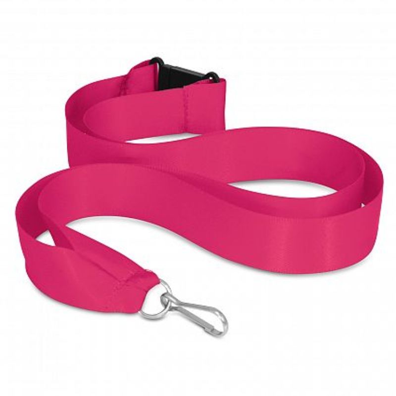 Ribbon Lanyard - Pink (Set of 50)