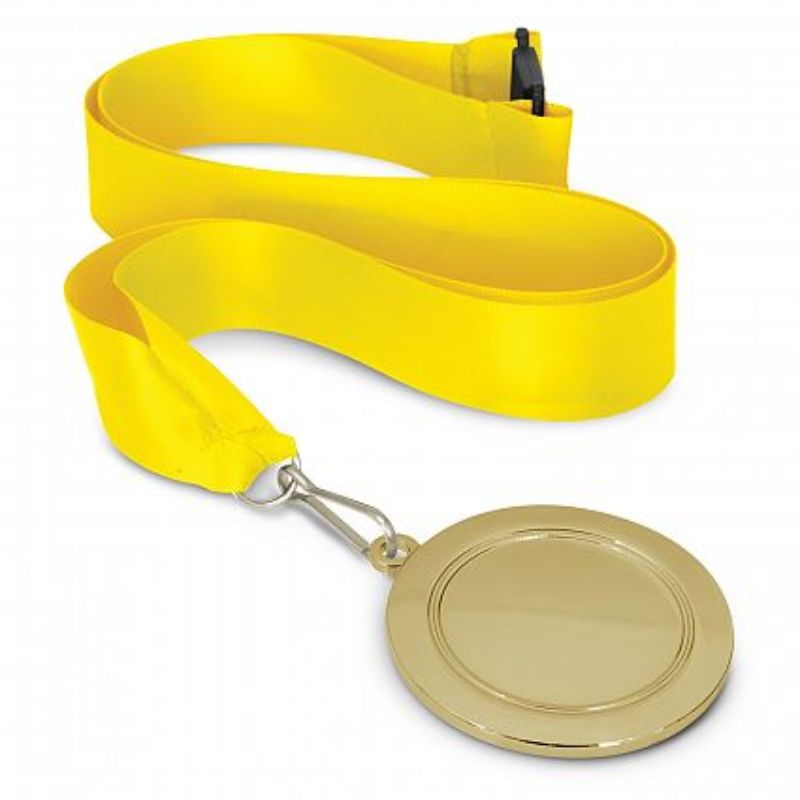 Podium Gold Medal - 65mm Yellow (Set of 12)
