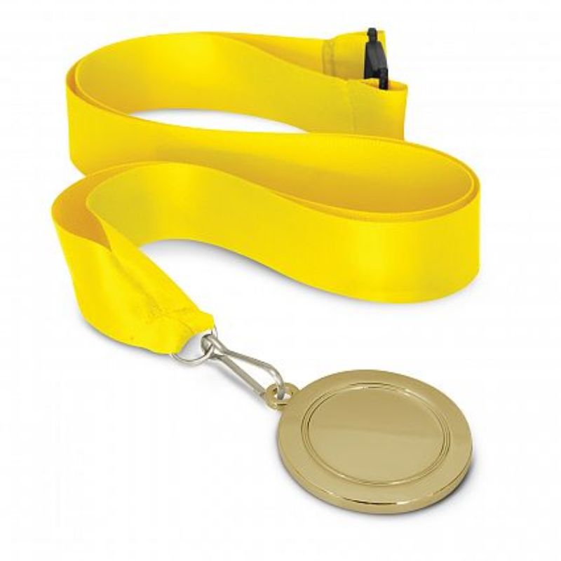 Podium Gold Medal - 50mm Yellow (Set of 12)