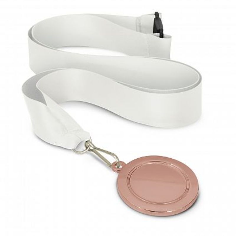 Podium Bronze Medal - 50mm White (Set of 12)