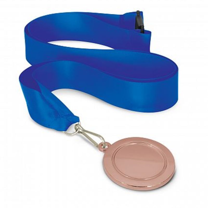 Podium Bronze Medal - 50mm Dark Blue (Set of 12)