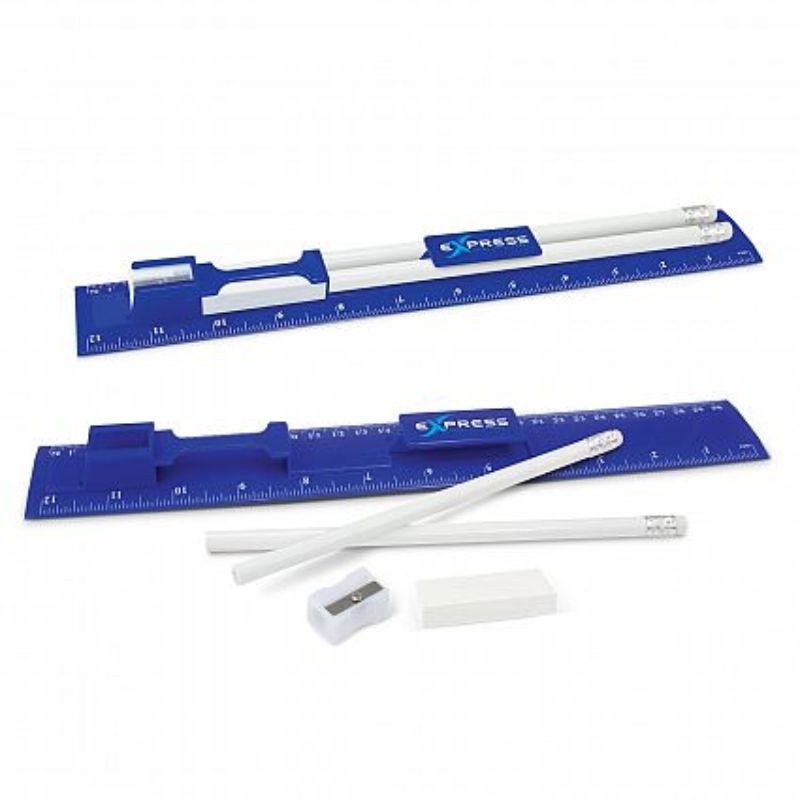 Stationery Set - Dark Blue (Set of 30)