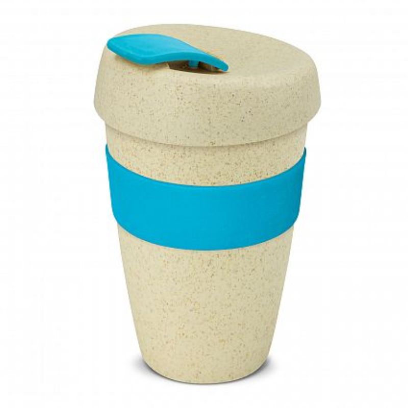 Express Cup - 480ml Natural / Light Blue (Set of 12)